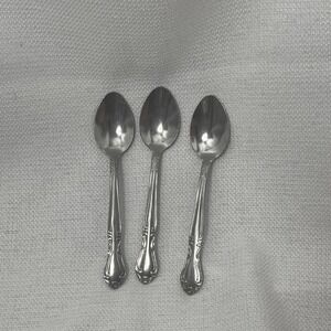 Delco Hospitality vintage Arbor Rose Teaspoons - set of 3
